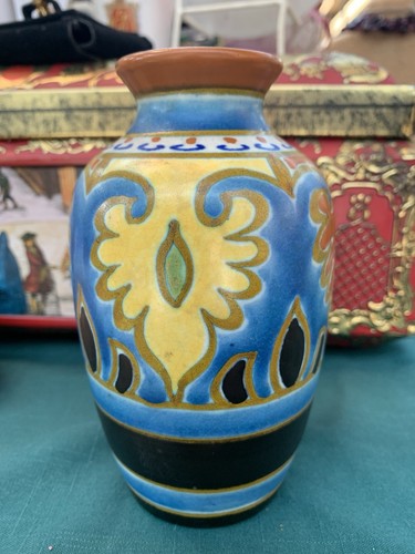 Antique gouda dutch art - ,