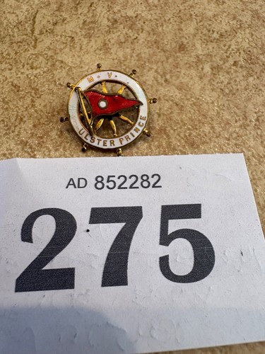 Rare ulster prince badge - rare,