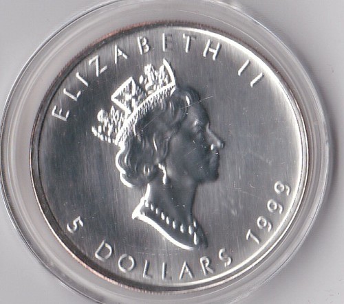 1999 1oz 5 - /, 999