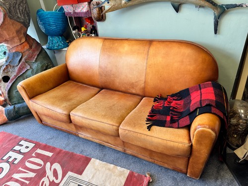 Lovely tan leather - lovely, club