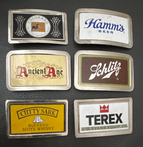 Lot vintage promo - of, belt