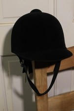 everoak safe rider riding hat size 1 black