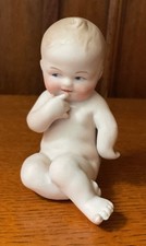 Antique Gebruder Heubach Action Baby German Bisque 3.5" 9908