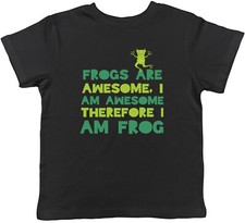 Frogs are Awesome Kid T-Shirt