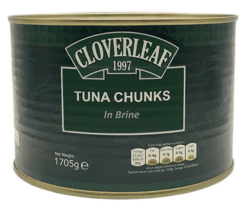 Tuna chunks brine - in,