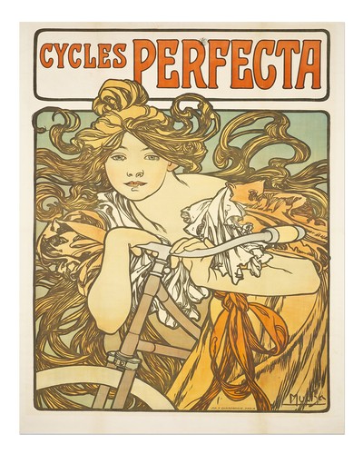 Vintage art nouveau poster - vintage,