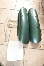 Style & Fry BSA Legsheilds C15 Motorcycle Almond READ DESC