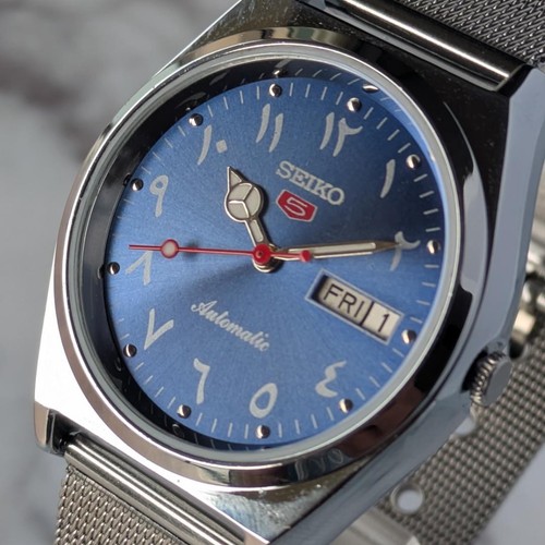 Seiko automatic 35mm blue - seiko, 5