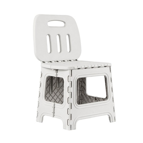 Foldable plastic stool with - foldable,