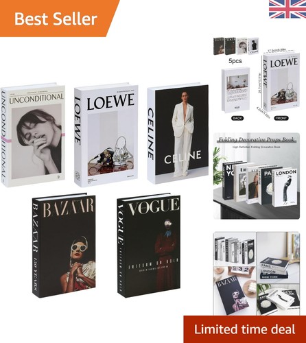 Elegant foldable faux books - faux,
