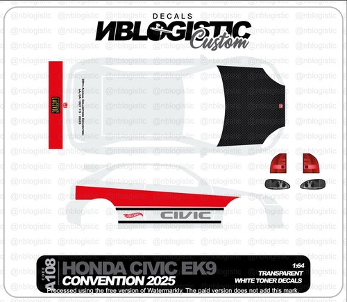 Honda ek9 racing universal - honda,