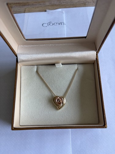 Clogau 9ct gold heart rose - clogau,