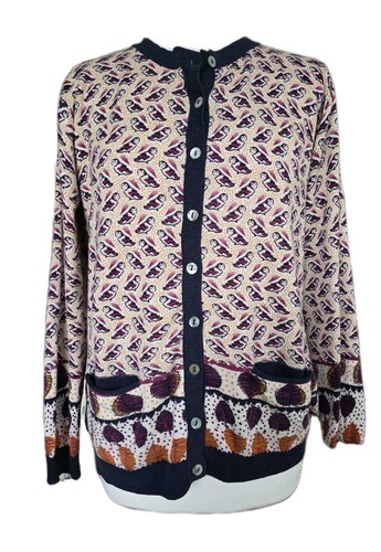 Country rose cardigan - rose, women's
