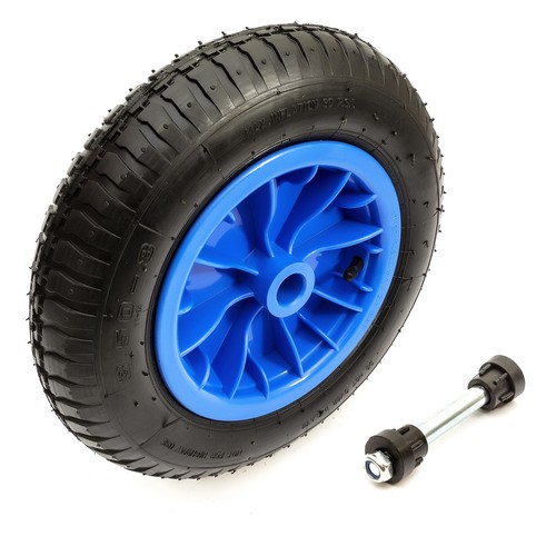 Wheel air tyre axle - 3.50-8,