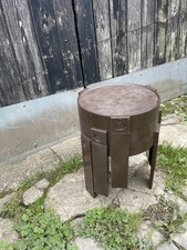 RETRO VINTAGE MCM 70's DUTCH MODERNIST STACKING NESTING SIDE TABLES x3 BROWN