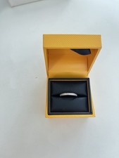 Platinum diamond eternity ring - platinum,