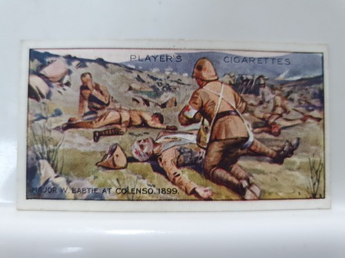 Cigarette card player - cigarette,