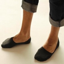 12 Pairs Plain Mens Invisible