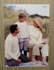 Sweaters Pattern Booklet For the Family 61 to 117cm Sirdar 8321