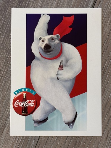 New coca cola - cola, postcard