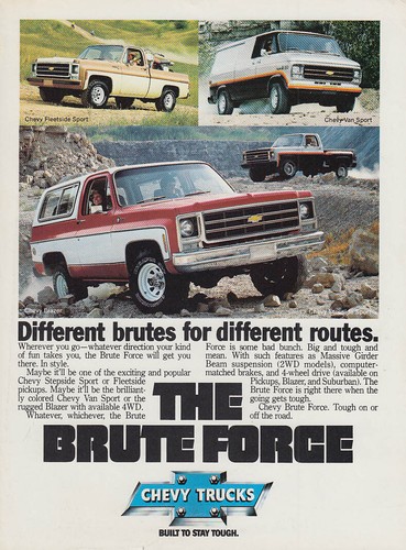 Different brutes different