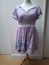 Disney Lilac Alice in Wonderland Dress BNWT Size US 3XL See Size details 30/32