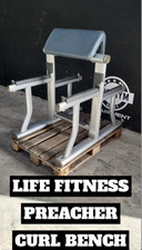 LifeFitness Preacher Curl Bench