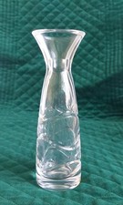Beautiful Thomas Webb ~ Petite Crystal Clear Vase