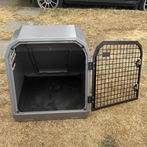 Transk9 aluminium car dog - car, cage