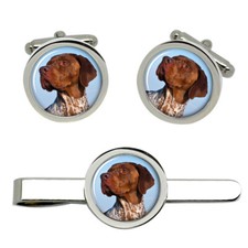 Braque français cufflinks - braque,