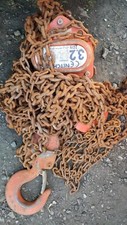 NITCHI 3.2 TON 3200KG CHAIN HOIST BLOCK & TACKLE 3M LIFT (7M CHAIN)
