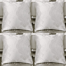 Cushion Covers Silver - Set of