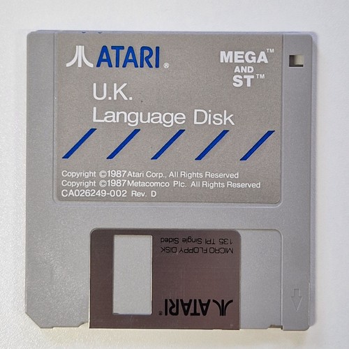 Atari mega language - st,