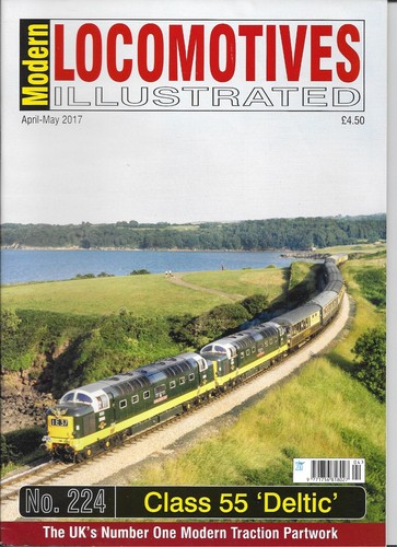 Modern locomotives illustrated - modern,