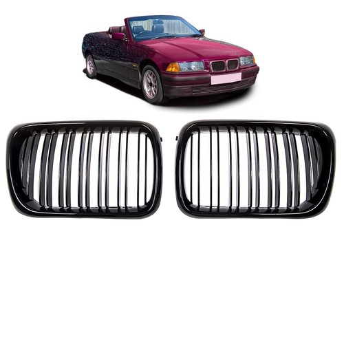 Glossy black dual line front - glossy,