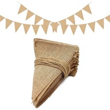 PLAIN HESSIAN BUNTING WITH