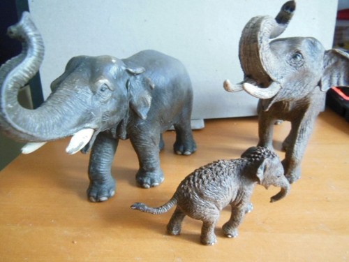 Schleich asian elephants male - schleich,