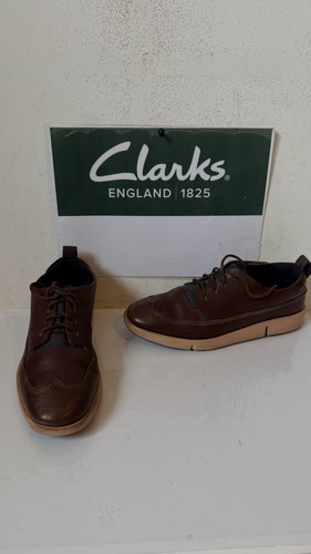 Clarks trigenic brown leather - clarks,
