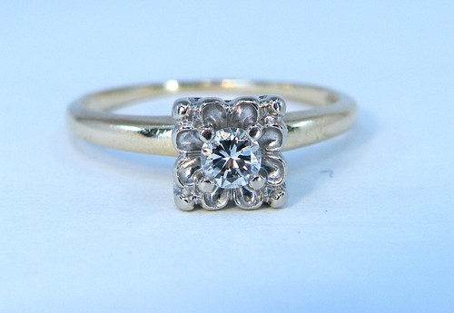 Antique 14k petite - petite, 1920's