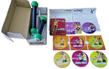 Zumba® Fitness Programme Multiple DVDs & Guide Kit with Toning Sticks