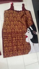 marron heavy embroidery Indian