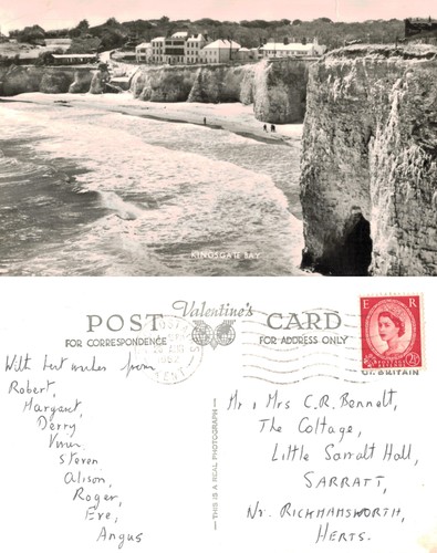 Vintage postcard kingsgate - vintage,