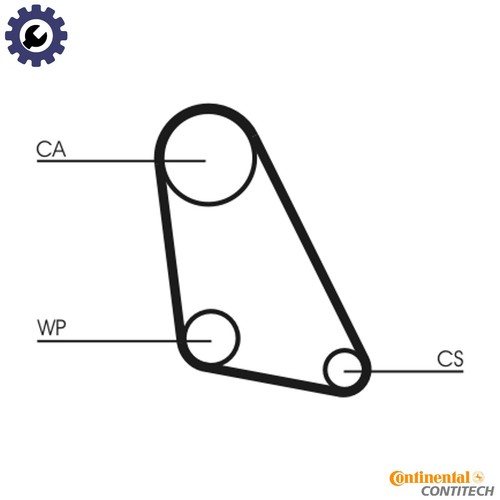 Timing belt ct534 for - belt,