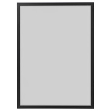 New IKEA Decorative FISKBO Frame Poster Frame & Document Frame Black 50x70 cm