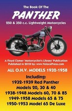 BOOK OF THE PANTHER 250 & 350