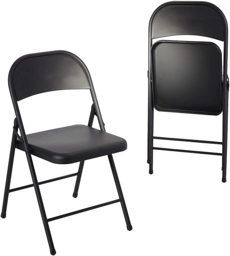 Black fabric metal home - metal,