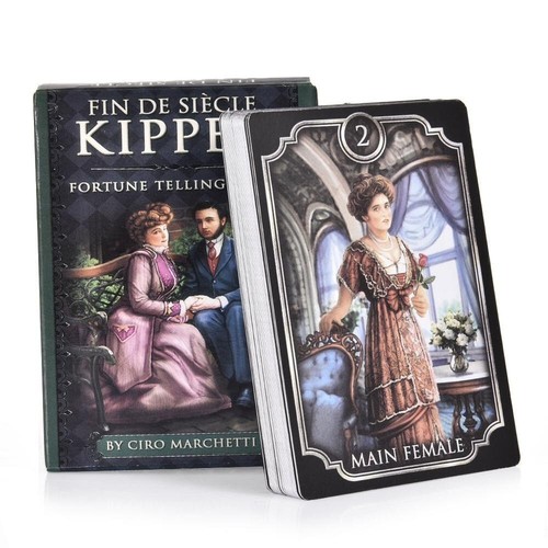 Fin siècle kipper tarot - fin, de