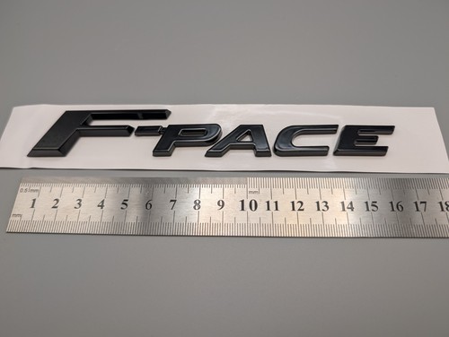 Jaguar pace black - black, badge