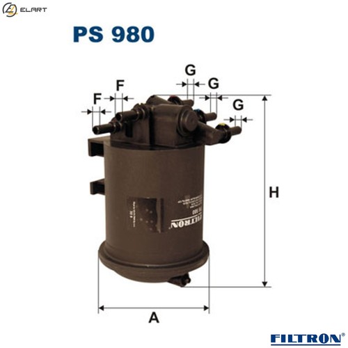 Fuel filter 980 - fuel,