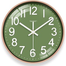 TAHEAT Wall Clock, Silent
